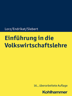 cover image of Einführung in die Volkswirtschaftslehre